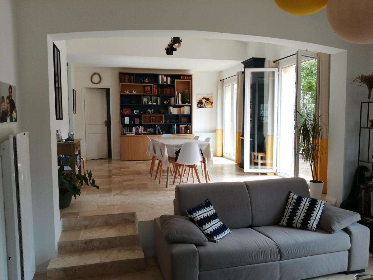Villa Familiale - Proche Aix En Provence Ventabren Exterior foto